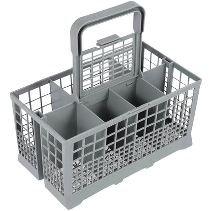 Dishwasher Cutlery Basket Universal Foldable Dishwasher Basket Replacement Rack Accessory Cutlery Holder for Kitchen Fork Spoon